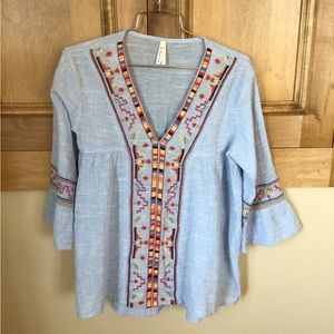 Women’s S Roper southwestern blouse